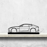F-Type R Silhouette Metal Art Stand